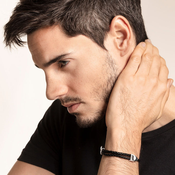 Leather Strap "Disc Black" | THOMAS SABO Australia