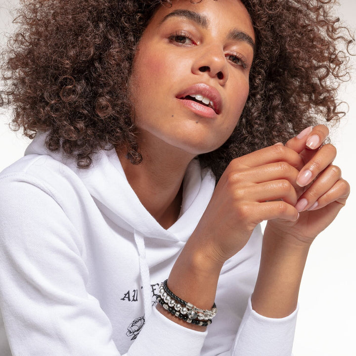Bracelet Lucky Charm, Black | THOMAS SABO Australia
