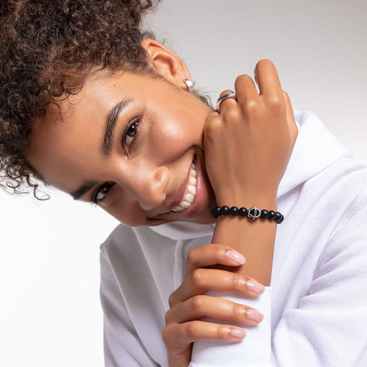 Bracelet Cross Black | THOMAS SABO Australia