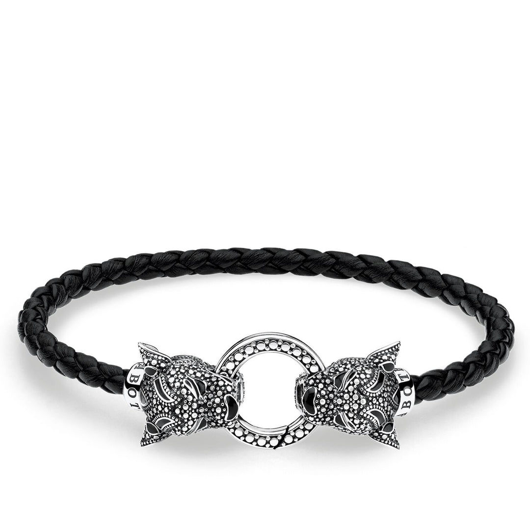 Leather Strap Black Cat | THOMAS SABO Australia