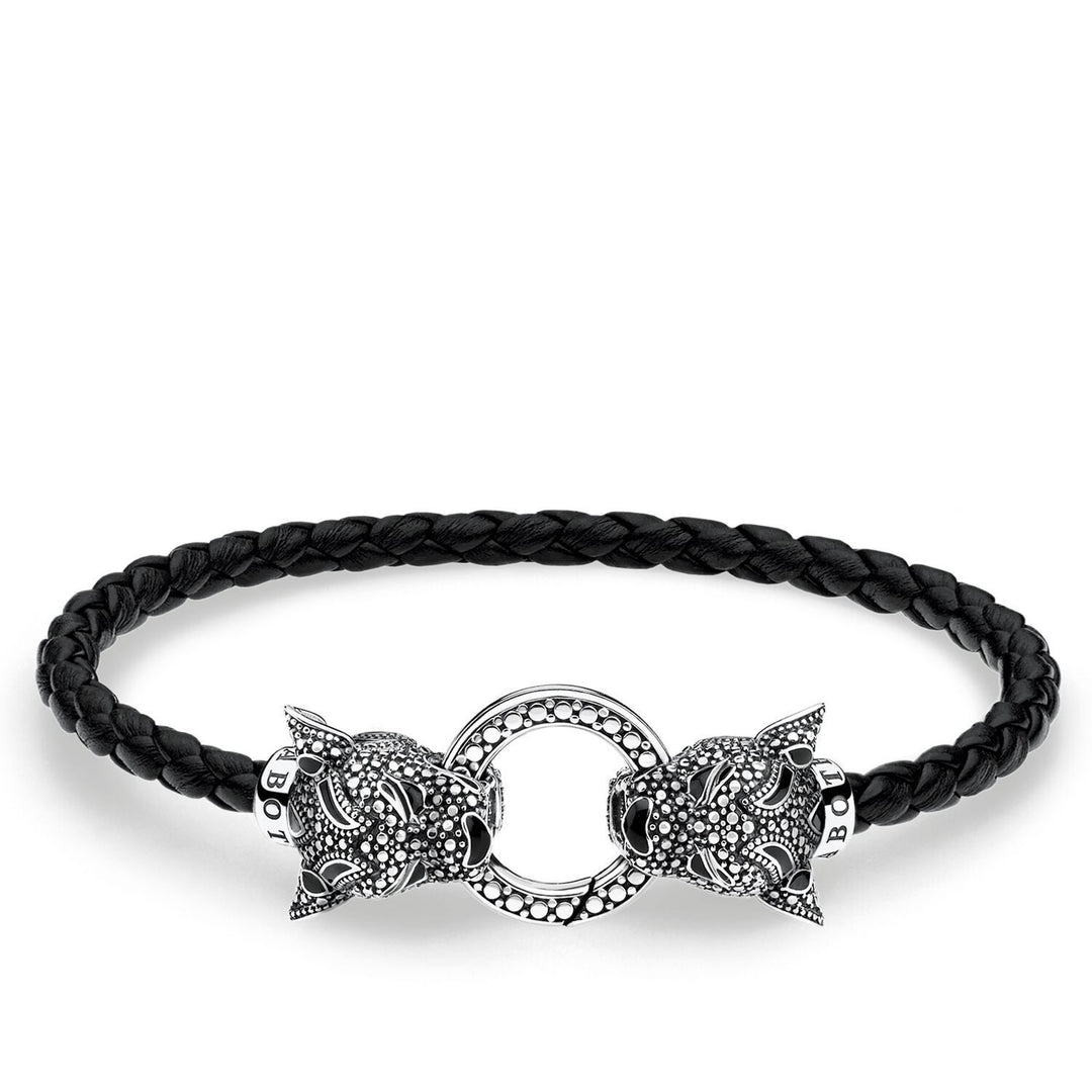 Leather Strap Black Cat | THOMAS SABO Australia
