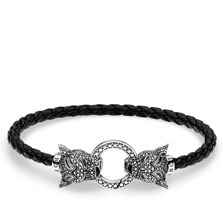 Leather Strap Black Cat | THOMAS SABO Australia