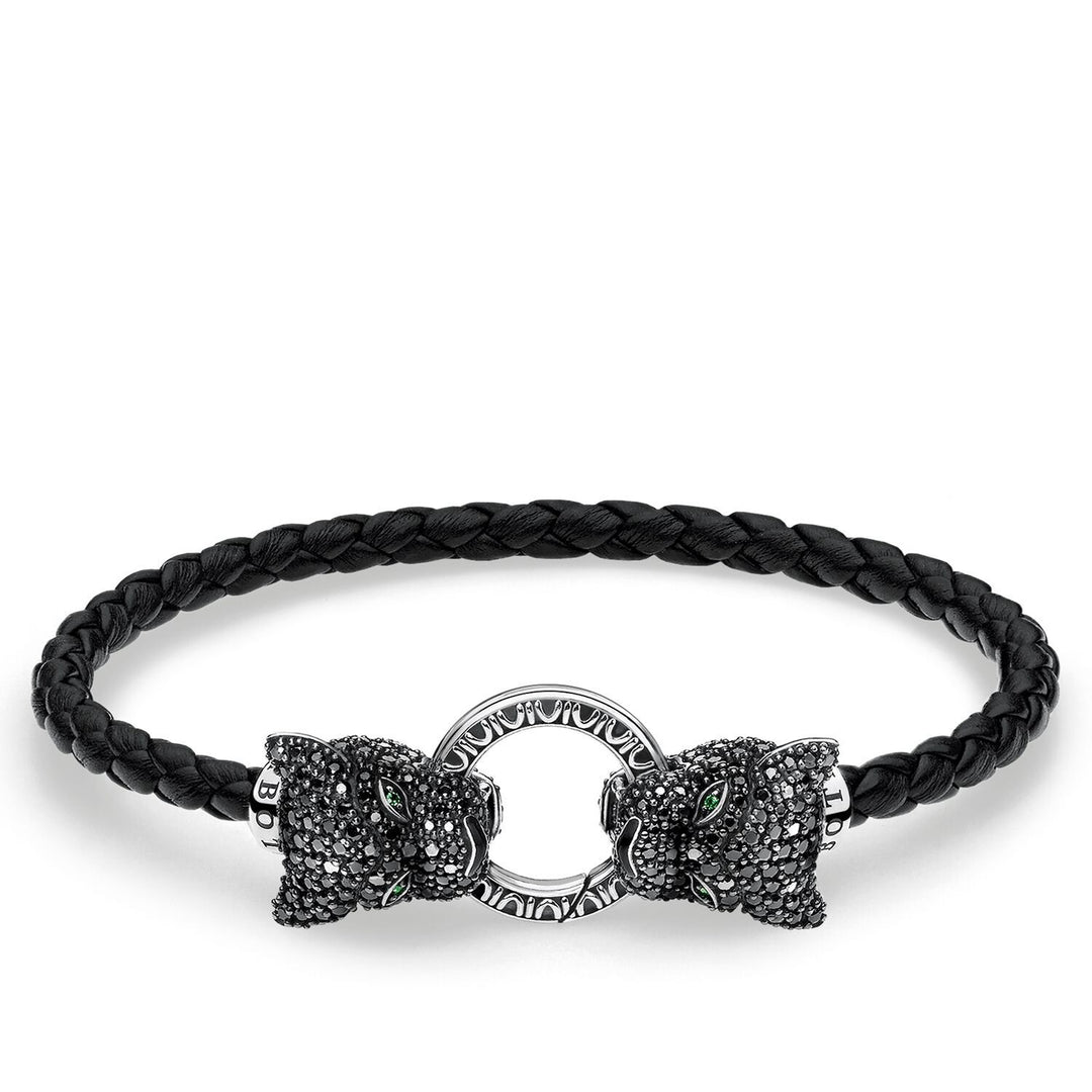 Leather Strap Black Cat | THOMAS SABO Australia
