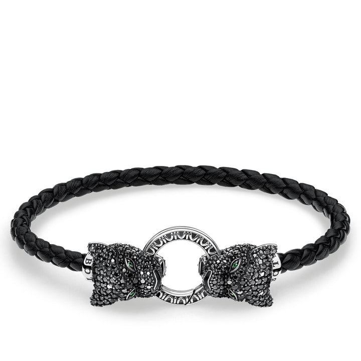 Leather Strap Black Cat | THOMAS SABO Australia