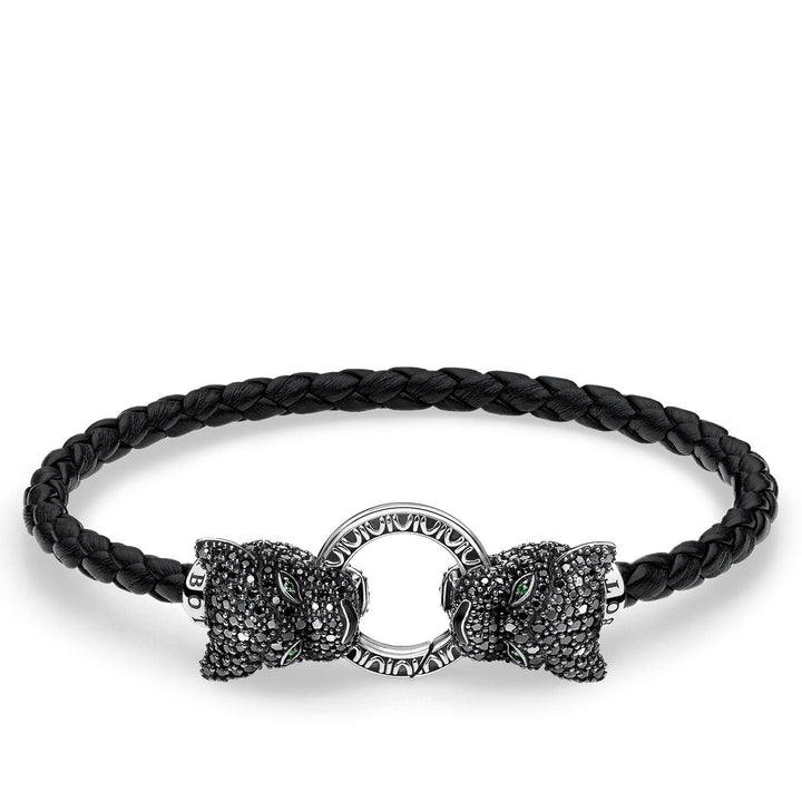 Leather Strap Black Cat | THOMAS SABO Australia