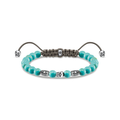 Bracelet turquoise skull | THOMAS SABO Australia