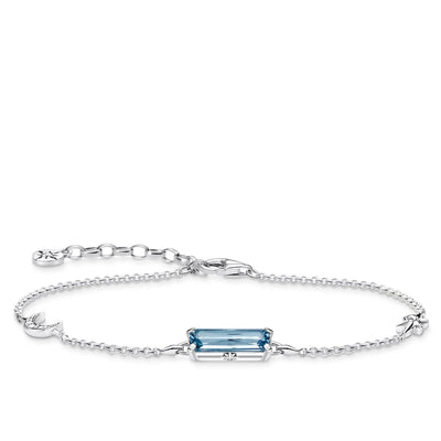 Bracelet: Thomas Sabo Bracelet Blue Stone