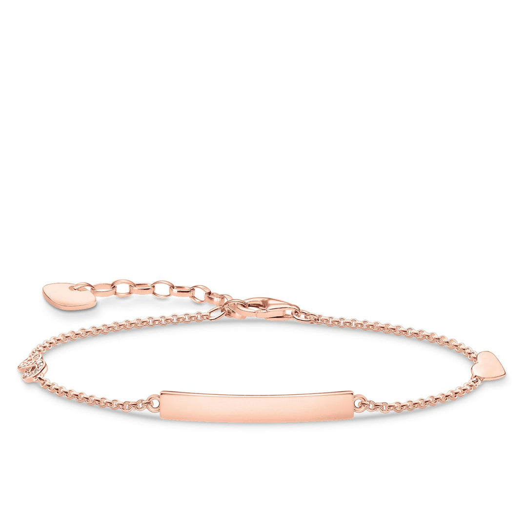 Bracelet Classic With  Heart &amp; Infinity Rose Gold | THOMAS SABO Australia