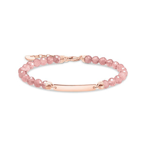 Bracelet pink pearls Rose Gold | THOMAS SABO Australia