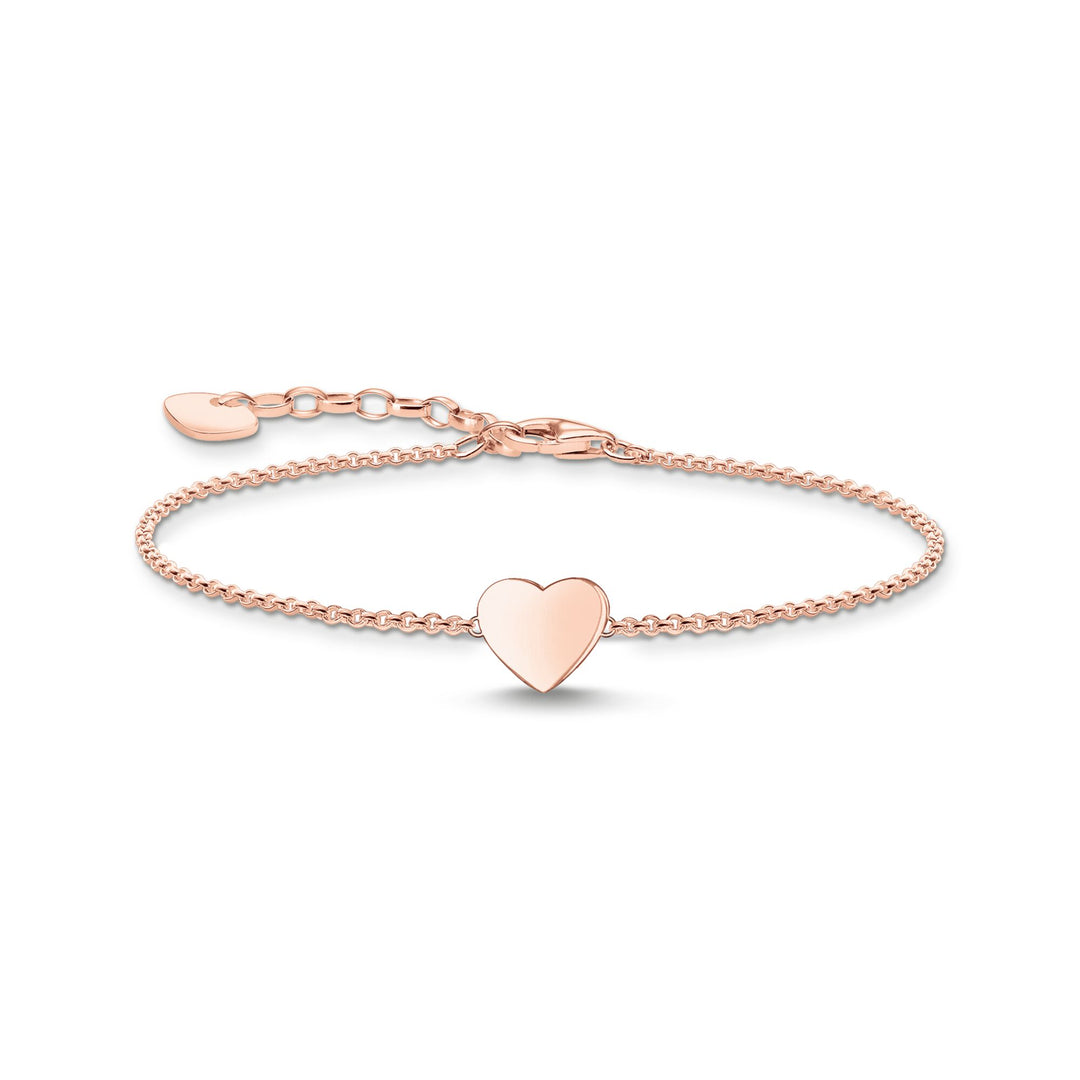 Bracelet heart rose gold | THOMAS SABO Australia
