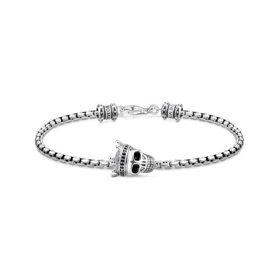 Bracelet skull crown silver | THOMAS SABO Australia