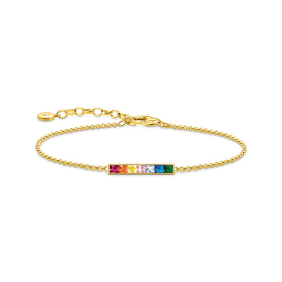 Bracelet Colourful Stones Gold | THOMAS SABO Australia
