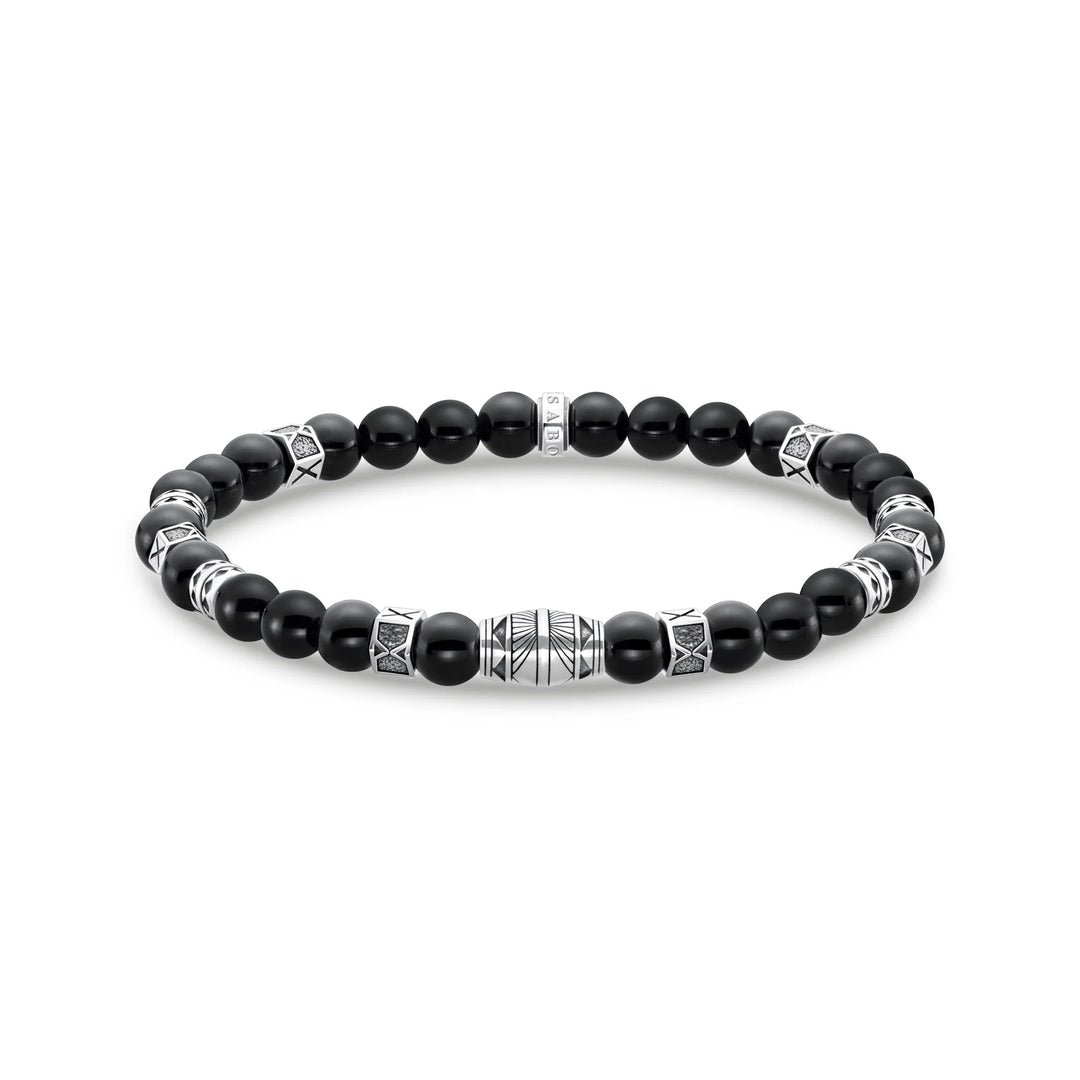 Black Bead Elements Bracelet | THOMAS SABO Australia