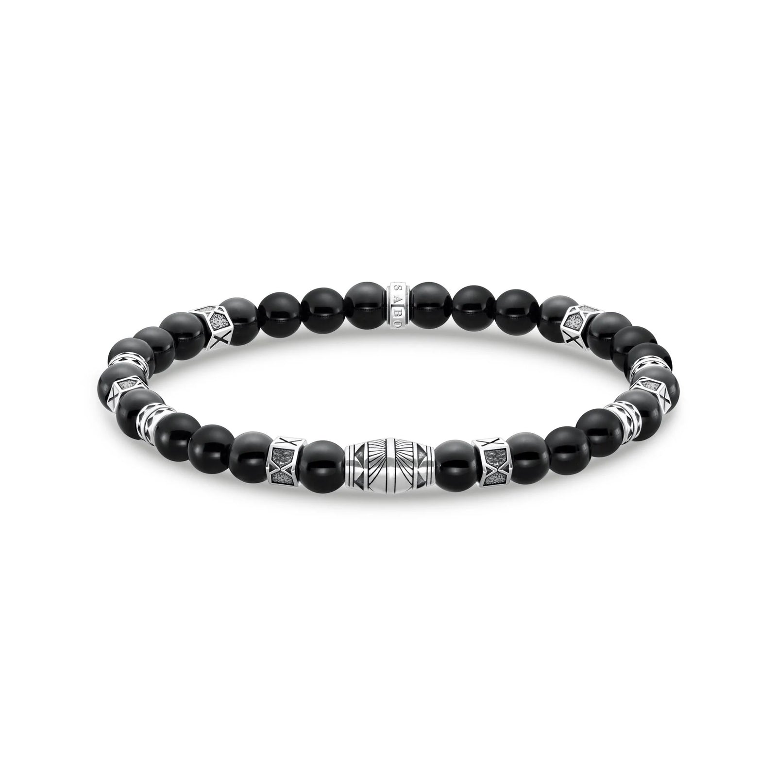 Black Bead Elements Bracelet | THOMAS SABO Australia