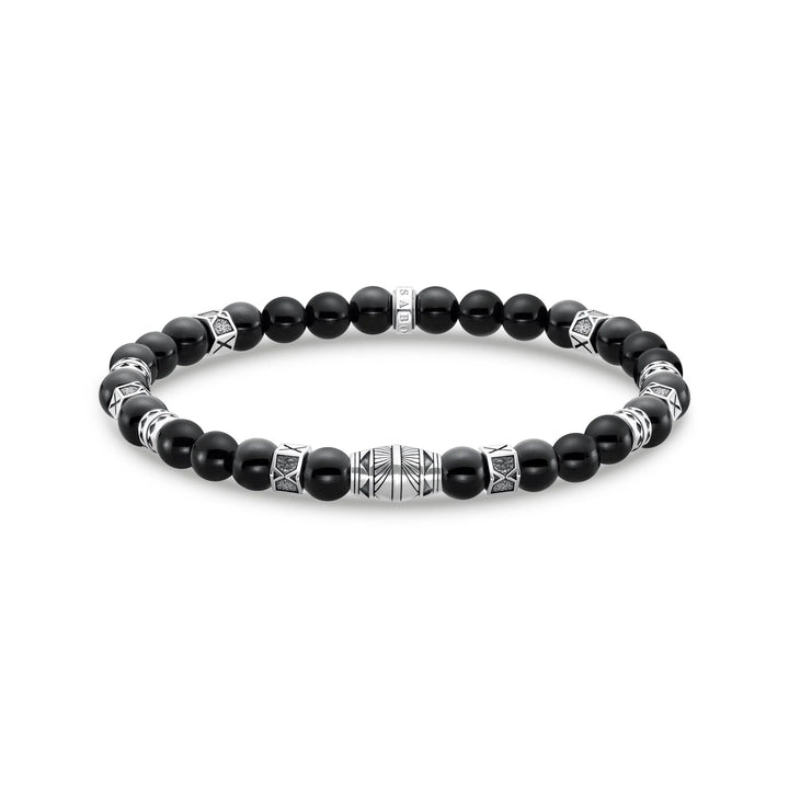 Black Bead Elements Bracelet | THOMAS SABO Australia