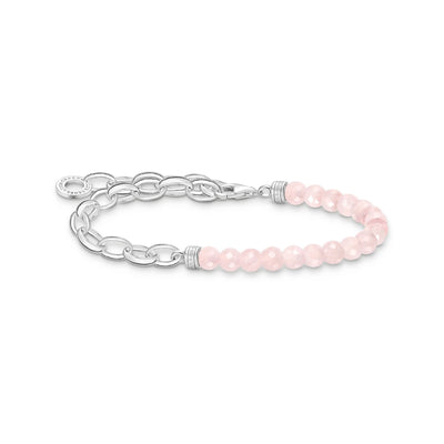 Chain Rose Quartz Bead Bracelet | THOMAS SABO Australia