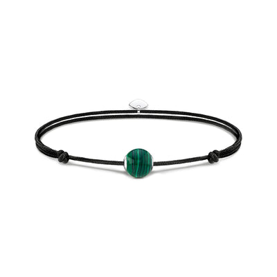 Bracelet Karma Secret with green malachite bead | THOMAS SABO Australia