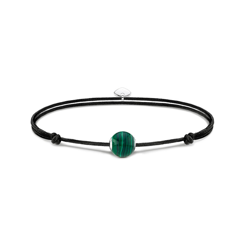Bracelet Karma Secret with green malachite bead | THOMAS SABO Australia