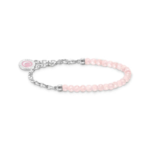 Charm bracelet with beads and chain links silver | THOMAS SABO Australia