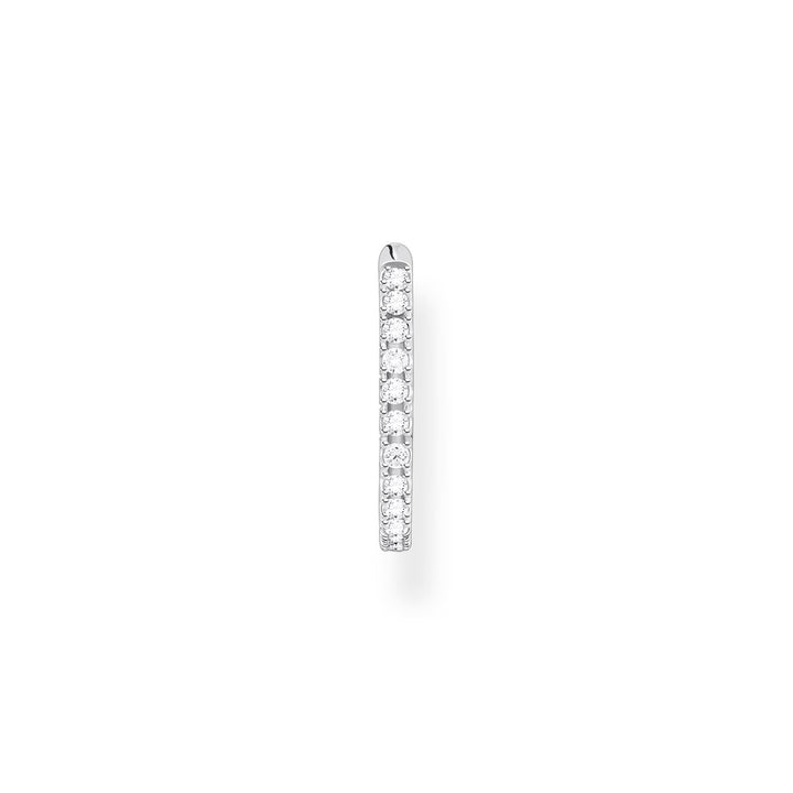Single Hoop Earring White Stones | THOMAS SABO Australia