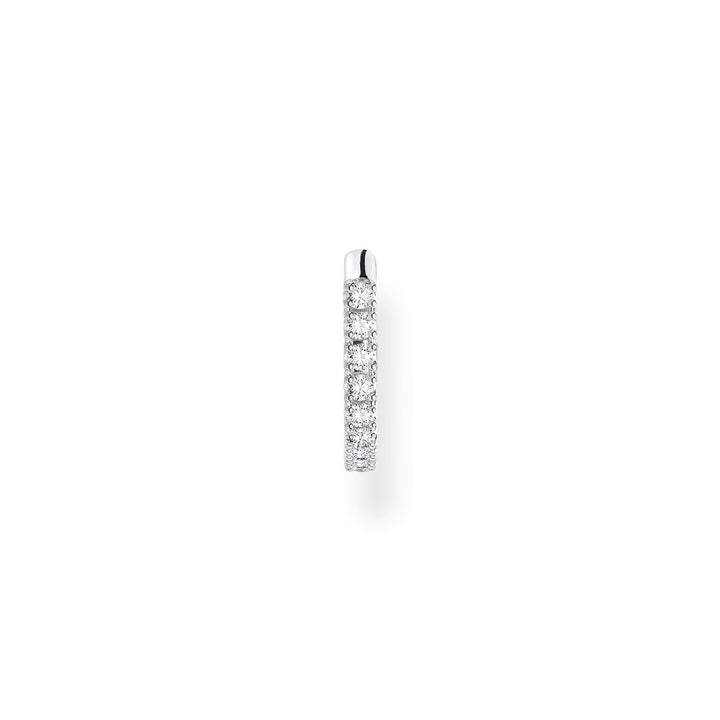Single Hoop Earring White Stones | THOMAS SABO Australia