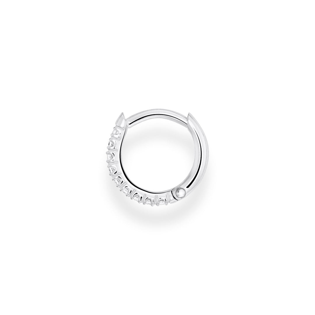 Single Hoop Earring White Stones | THOMAS SABO Australia