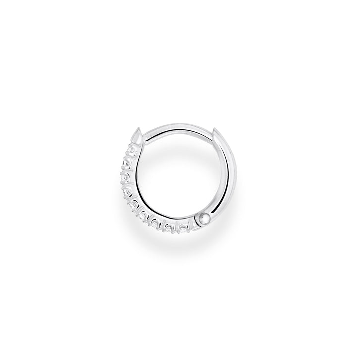 Single Hoop Earring White Stones | THOMAS SABO Australia