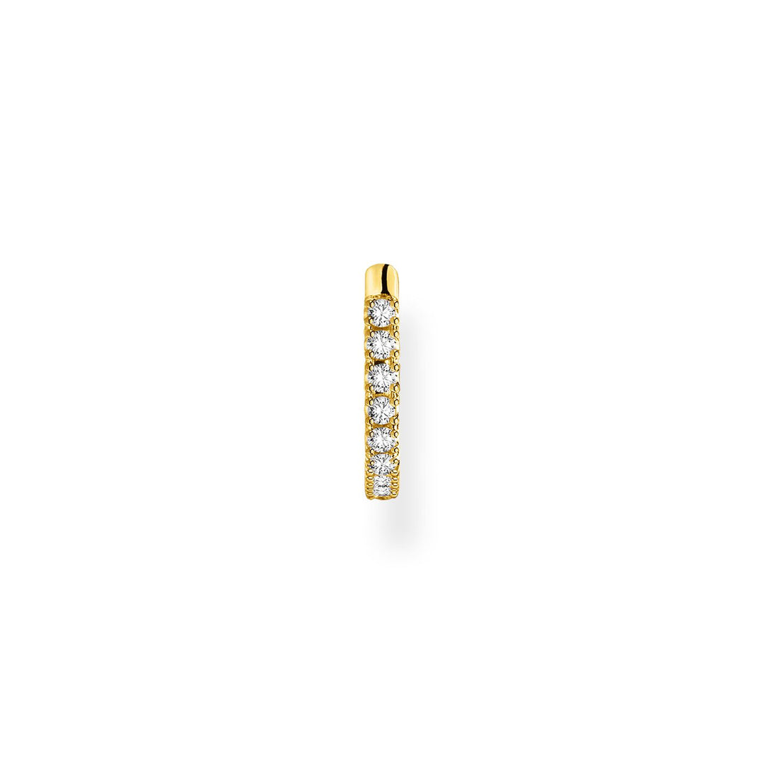 Single Hoop Earring White Stones | THOMAS SABO Australia