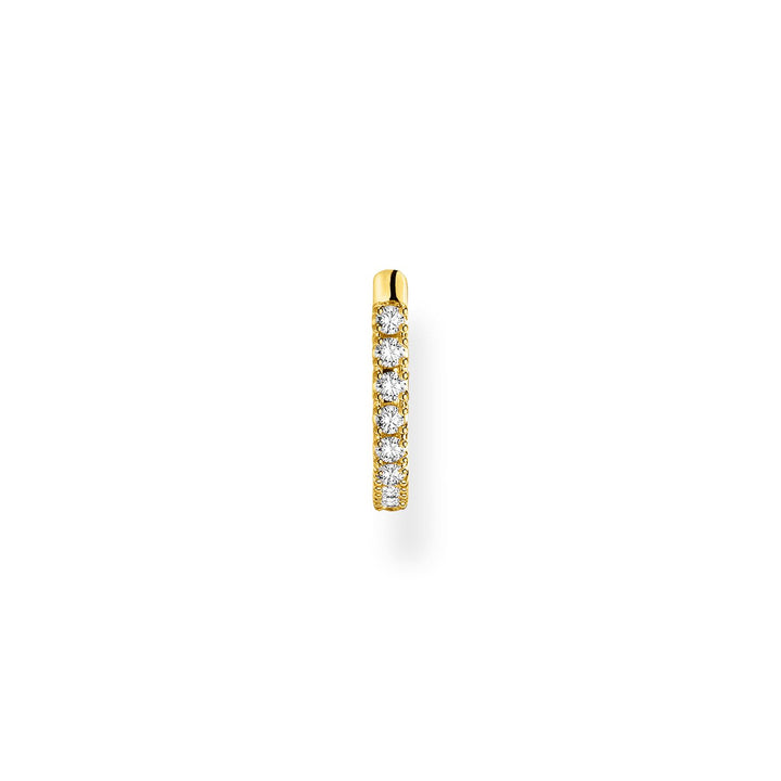 Single Hoop Earring White Stones | THOMAS SABO Australia