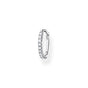 Single Hoop Earring White Stones | THOMAS SABO Australia