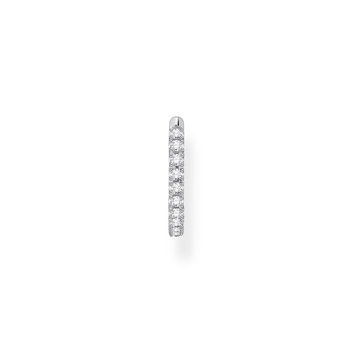 Single Hoop Earring White Stones | THOMAS SABO Australia