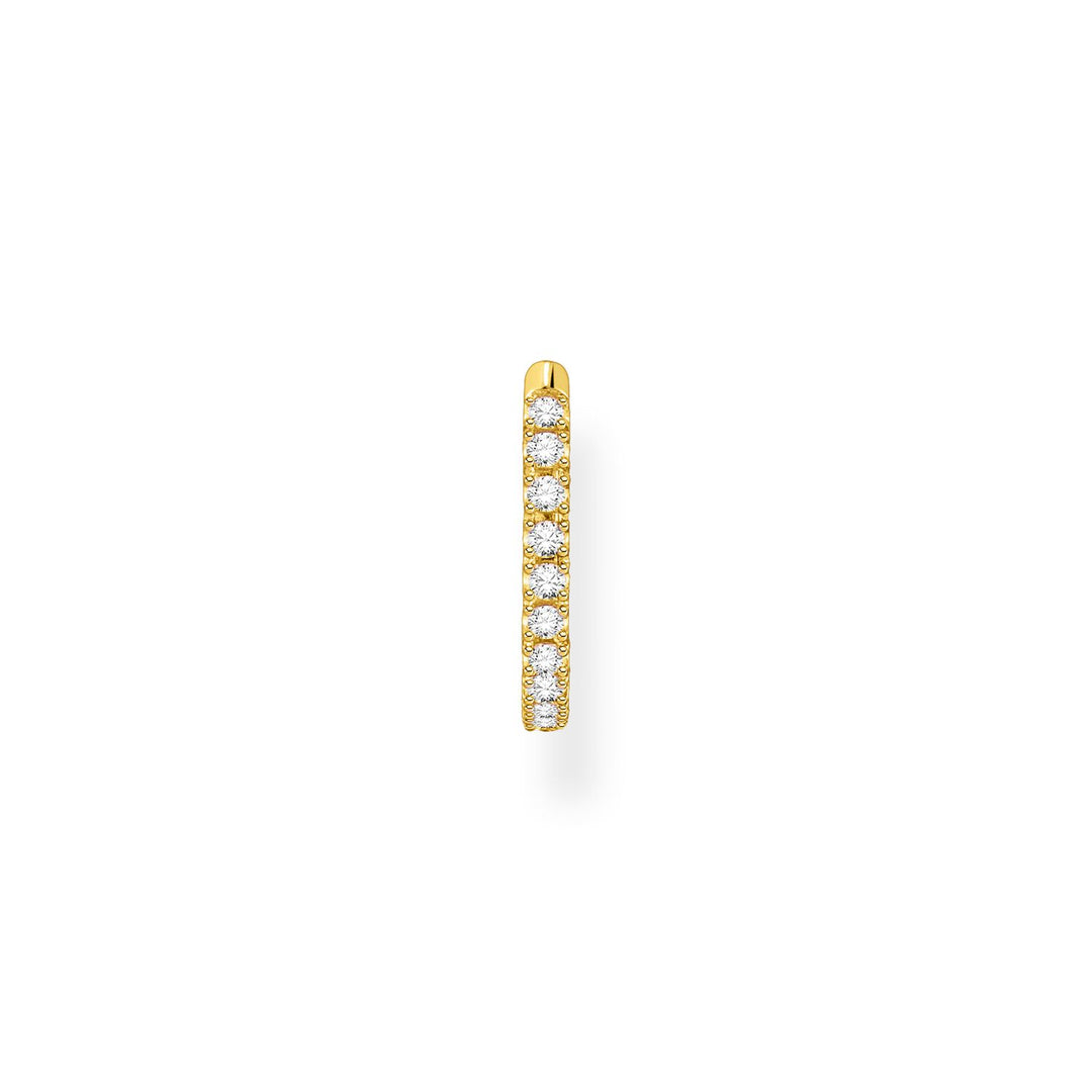 Single Hoop Earring White Stones | THOMAS SABO Australia