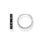 Heritage Black Stones Hoop Earrings | THOMAS SABO Australia