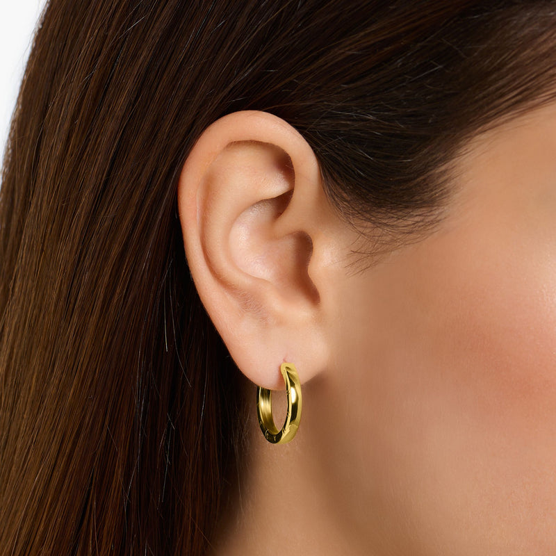 Hoop earrings small gold | THOMAS SABO Australia