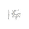 Hoop earrings with winter sun rays silver | THOMAS SABO Australia