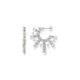 Hoop earrings with winter sun rays silver | THOMAS SABO Australia