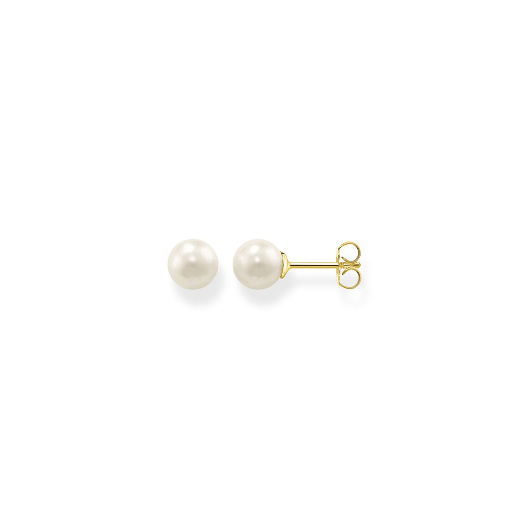 Ear Studs Pearl Gold | THOMAS SABO Australia