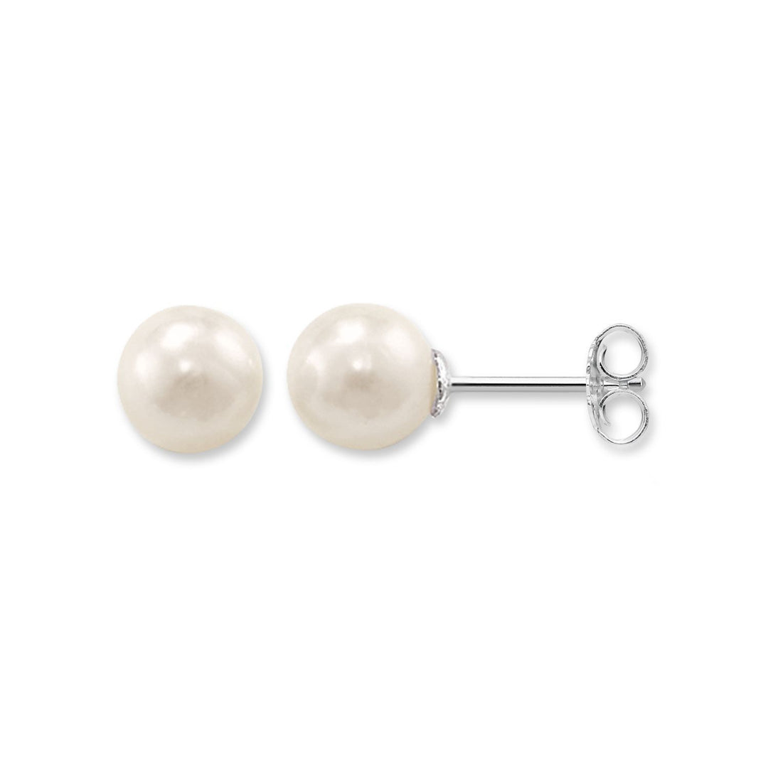 Pearl Ear Studs "Large" | THOMAS SABO Australia