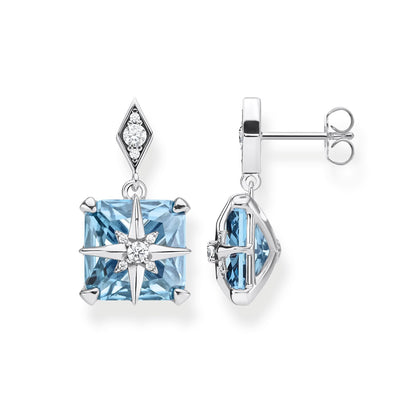 Aquamarine Earrings | Blue Stone Earrings | Thomas Sabo