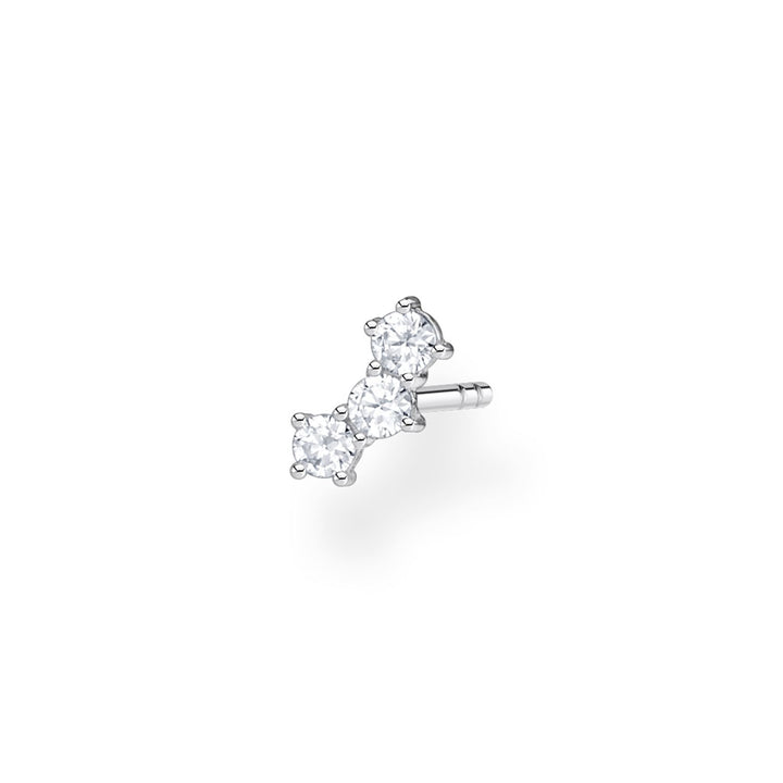 Ear Stud White Stones (Single) | THOMAS SABO Australia