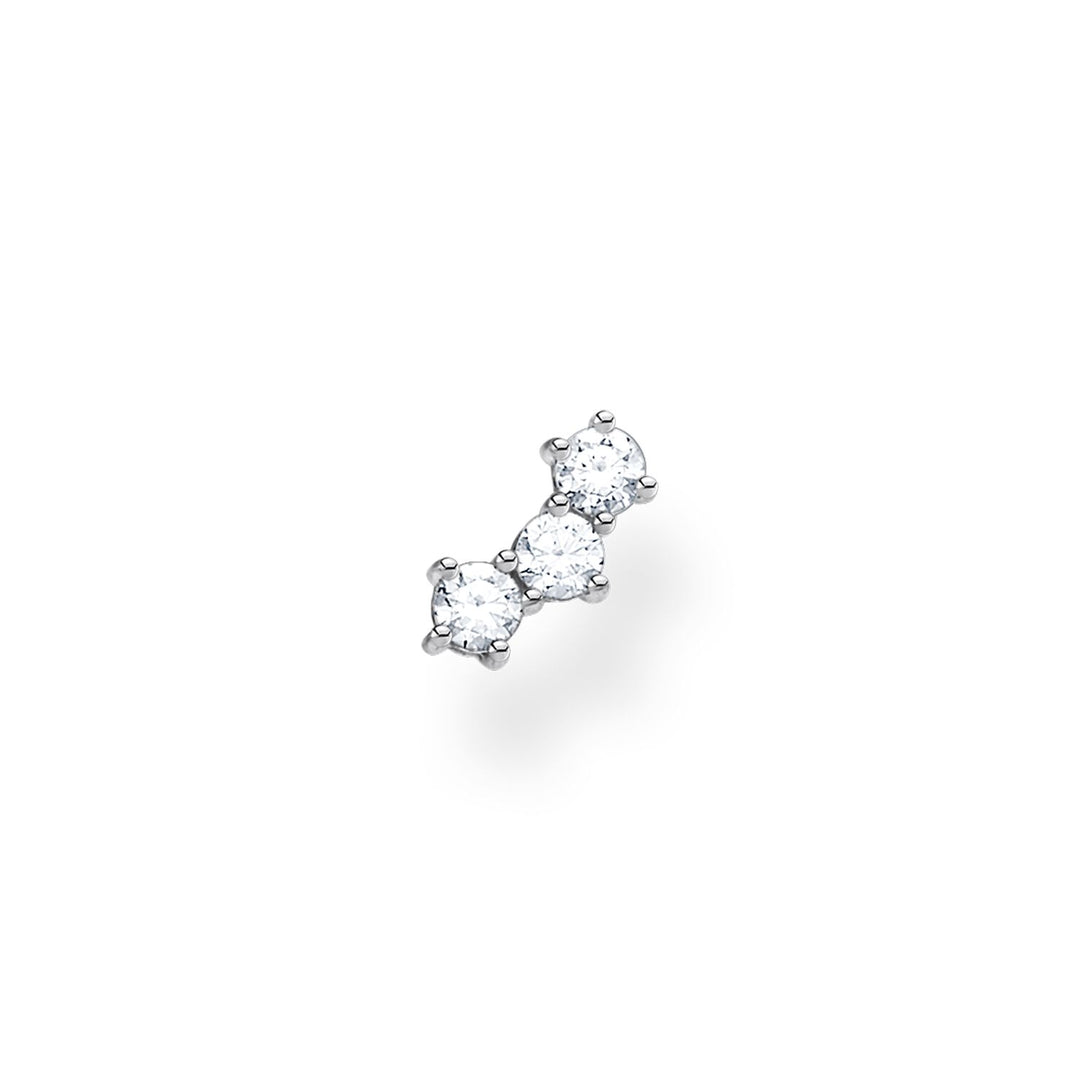 Ear Stud White Stones (Single) | THOMAS SABO Australia