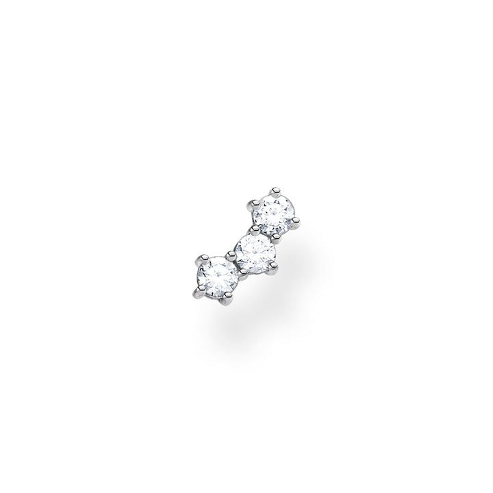 Ear Stud White Stones (Single) | THOMAS SABO Australia