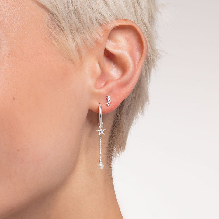 Ear Stud White Stones (Single) | THOMAS SABO Australia