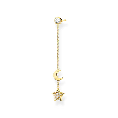 Earring Star & Moon | Thomas Sabo Australia