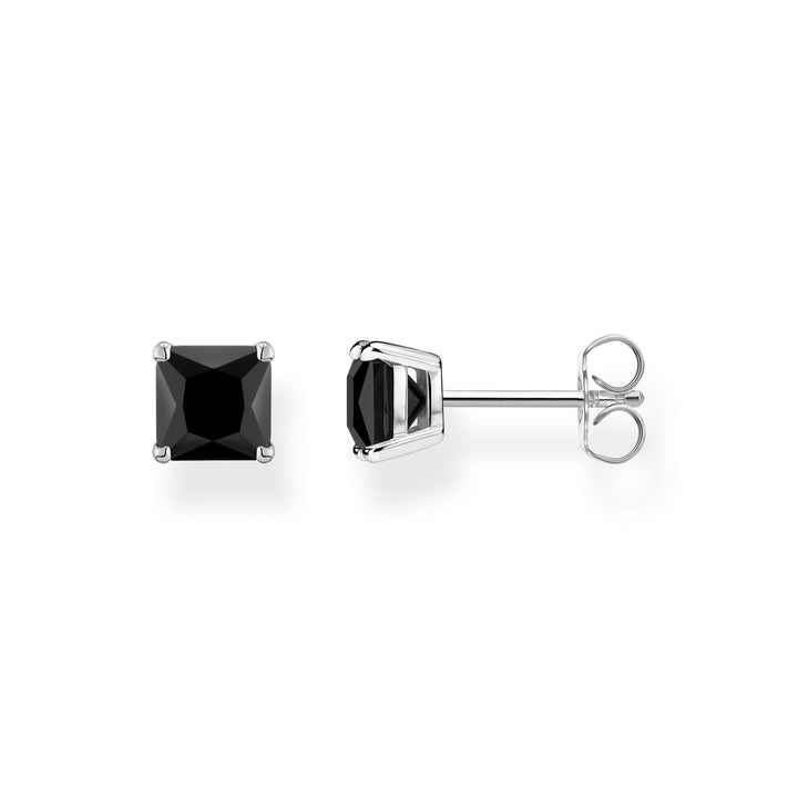 Ear Studs Black Stone Silver | THOMAS SABO Australia
