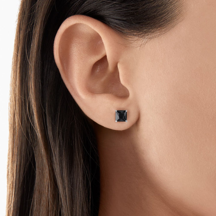 Ear Studs Black Stone Silver | THOMAS SABO Australia