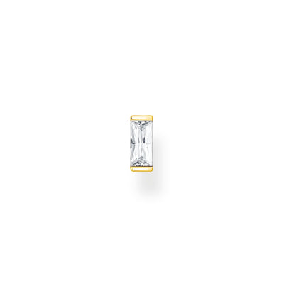 Single Ear Stud Stones Gold | Thomas Sabo Australia