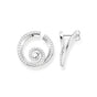 Ear studs wave with stones | THOMAS SABO Australia