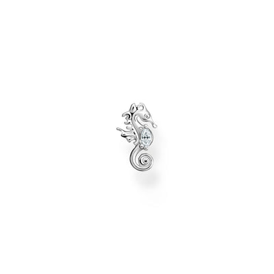 Single ear stud seahorse silver | THOMAS SABO Australia