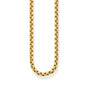 Venezia Chain Gold Rebel Necklace | THOMAS SABO Australia